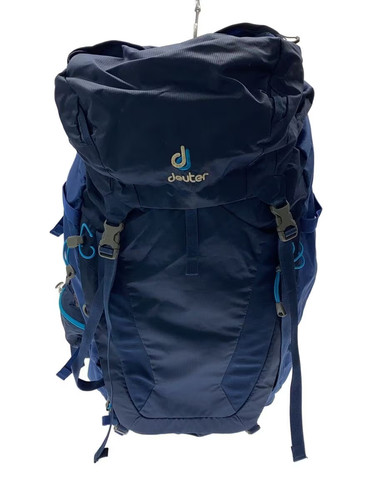 Deuter nylon backpack navy - nylon, backpack,