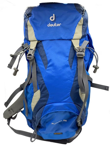 Deuter nylon backpack - , blu